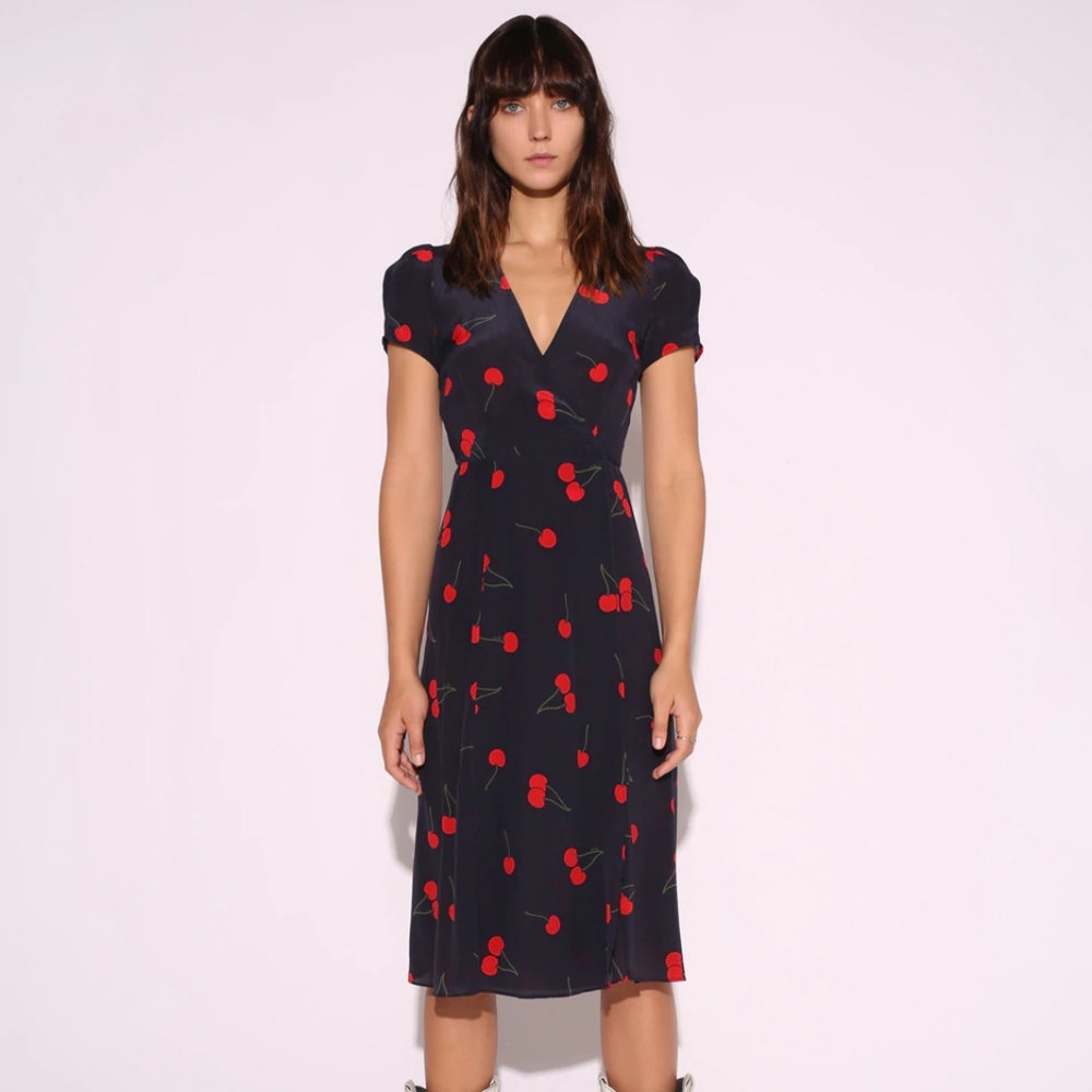 Realisation Par Teale Dress in Cherry size small